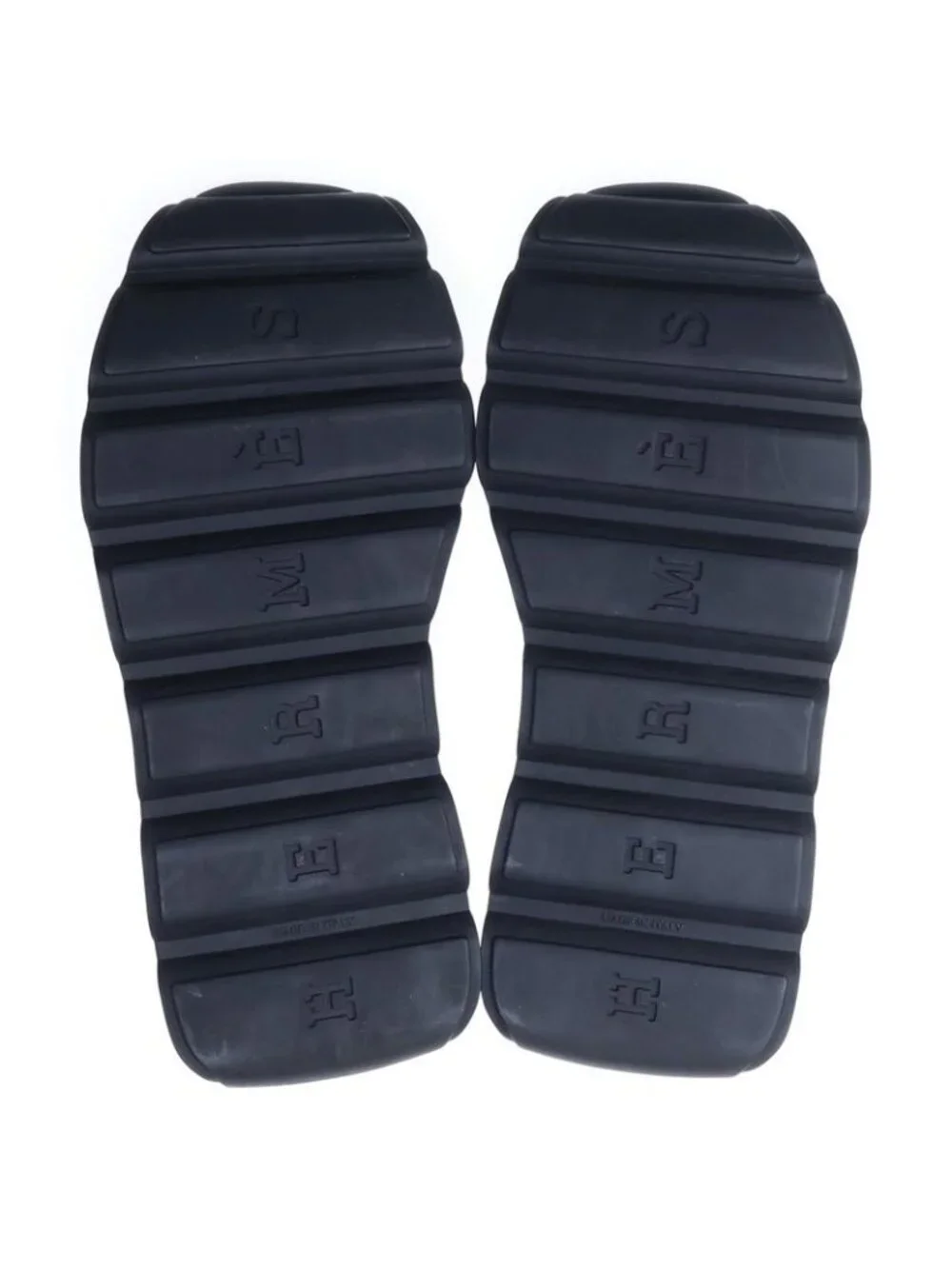 Hermes Impulse Leather Trim Nylon Stitch Low Cut Sneakers Black - Picture 5 of 6